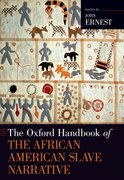 Cover for The Oxford Handbook of the African American Slave Narrative