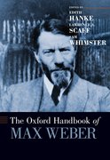 Cover for The Oxford Handbook of Max Weber