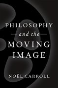 Cover for Philosophy and the Moving Image