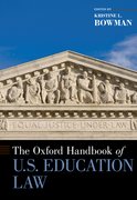 Cover for The Oxford Handbook of U.S. Education Law