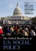 Cover for The Oxford Handbook of U.S. Social Policy