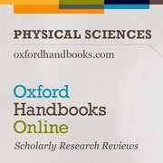 Cover for Oxford Handbooks Online: Physical Sciences