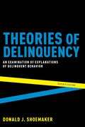 Cover for Theories of Delinquency