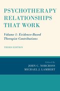Cover for Psychotherapy Relationships that Work