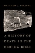 Cover for A History of Death in the Hebrew Bible