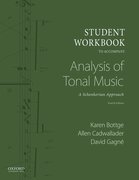 Cover for Student Workbook to Accompany Analysis of Tonal Music