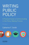 Cover for Writing Public Policy