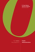 Cover for The Oxford Encyclopedia of Public Administration