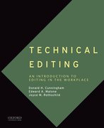 Cover for Technical Editing