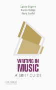 Cover for Writing in Music