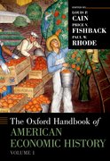 Cover for The Oxford Handbook of American Economic History, vol. 1