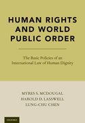 Cover for Human Rights and World Public Order