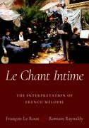 Cover for Le Chant Intime - 9780190884185