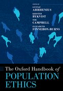 Cover for The Oxford Handbook of Population Ethics - 9780190907686