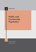Cover for Public and Community Psychiatry