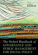Cover for The Oxford Handbook of Governance and Public Management for Social Policy