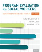 Cover for Program Evaluation for Social Workers