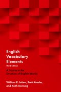 Cover for English Vocabulary Elements