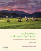 Cover for Archaeology and Humanity's Story - 9780190930127