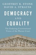 Cover for Democracy and Equality