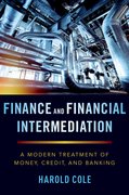 Cover for Finance and Financial Intermediation