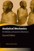 Cover for Analytical Mechanics for Relativity and Quantum Mechanics
