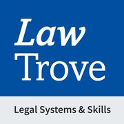Cover for Law Trove: Legal Systems & Skills 2022
