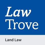 Cover for Law Trove: Land Law 2022
