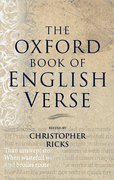 Cover for The Oxford Book of English Verse