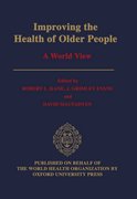 Cover for Improving the Health of Older People: A World View