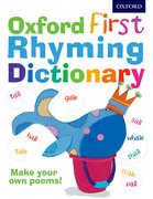 Cover for Oxford First Rhyming Dictionary - 9780192735591