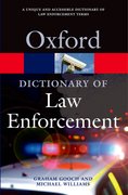 Cover for A Dictionary of Law Enforcement