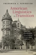 Cover for American Linguistics in Transition