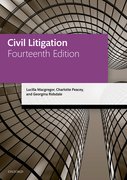 Cover for Civil Litigation
