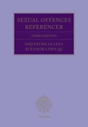 Cover for Sexual Offences Referencer 3e - 9780192844439