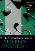 Cover for The Oxford Handbook of Nigerian Politics