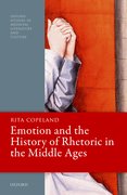 Cover for Emotion and the History of Rhetoric in the Middle Ages