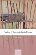 Cover for Freedom and Responsibility in Context