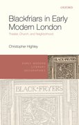 Cover for Blackfriars in Early Modern London