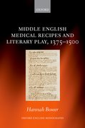 Cover for Middle English Medical Recipes and Literary Play, 1375-1500