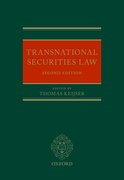 Cover for Transnational Securities Law - 9780192855510