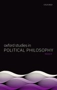 Cover for Oxford Studies in Political Philosophy Volume 8