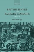 Cover for British Slaves and Barbary Corsairs, 1580-1750