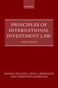 Cover for Principles of International Investment Law - 9780192857804
