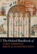 Cover for The Oxford Handbook of Early Christian Biblical Interpretation