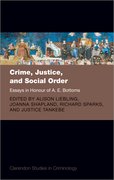 Cover for Crime, Justice, and Social Order - 9780192859600