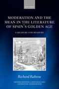Cover for Moderation and the Mean in the Literature of Spain