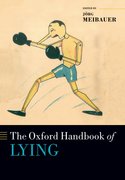 Cover for The Oxford Handbook of Lying