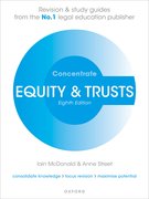 Cover for Equity and Trusts Concentrate