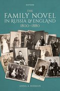 Cover for The Family Novel in Russia and England, 1800-1880